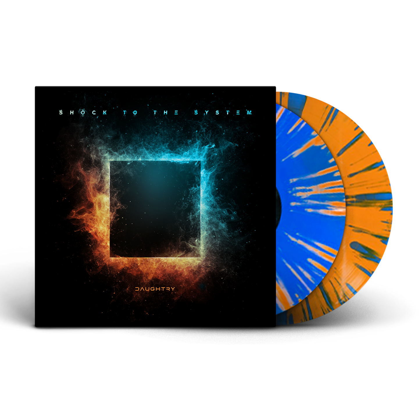 PRE-ORDER: Daughtry "SHOCK TO THE SYSTEM (DELUXE)" 2xLP (Blue & Orange Splatter Vinyl)