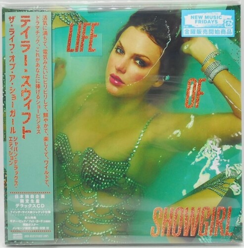 PRE-ORDER: Taylor Swift "The Life Of A Showgirl" CD (Japan Deluxe Edition, Import)