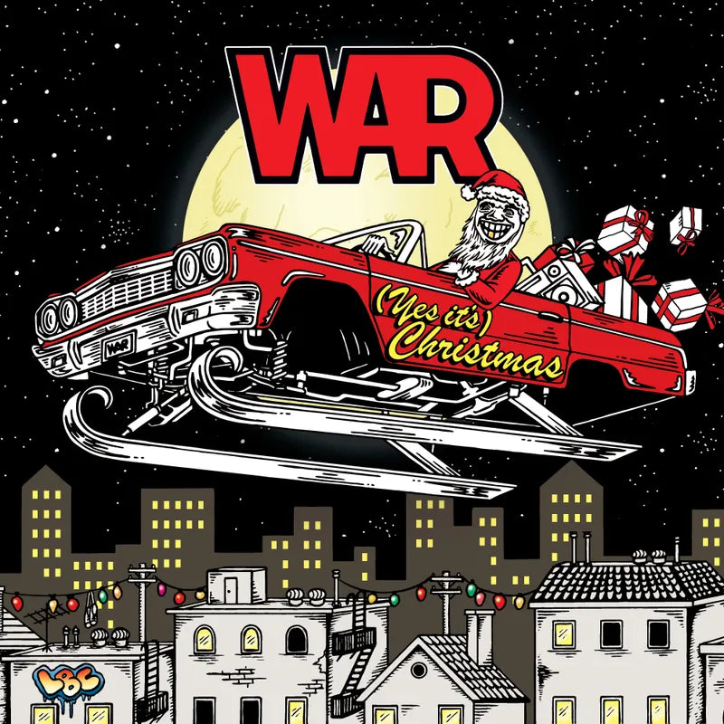 WAR “Yes It's Christmas / Summer" 12" Single (Red Vinyl) (Black Friday 2026)