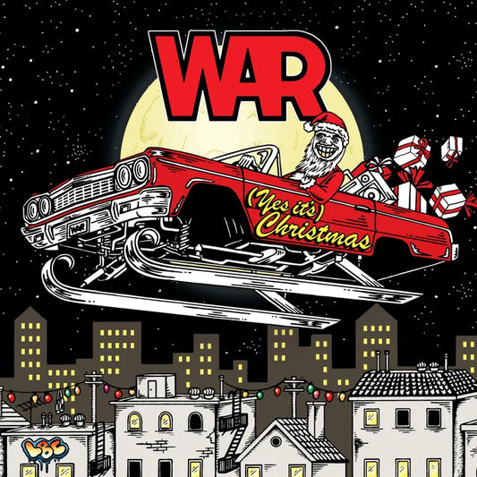 WAR “Yes It's Christmas / Summer" 12" Single (Red Vinyl) (Black Friday 2026)
