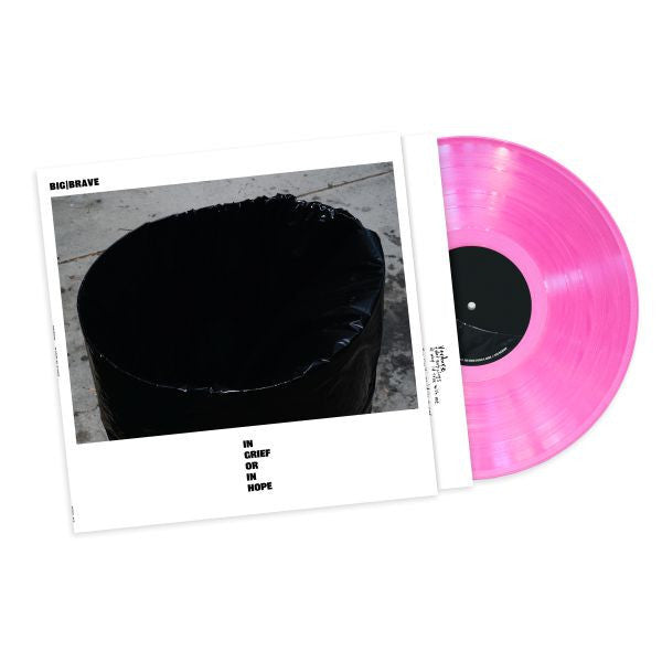 PRE-ORDER: BIG|BRAVE "in grief or in hope" LP (Indie Exclusive Clear Pink Vinyl)