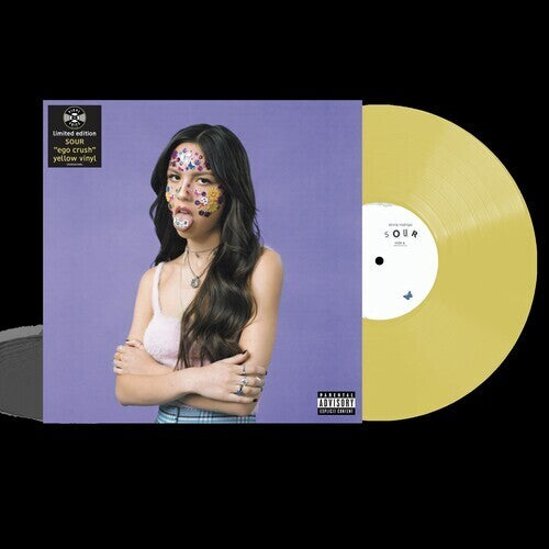 PRE-ORDER: Olivia Rodrigo "Sour" LP ("Ego Crush" Yellow Vinyl)