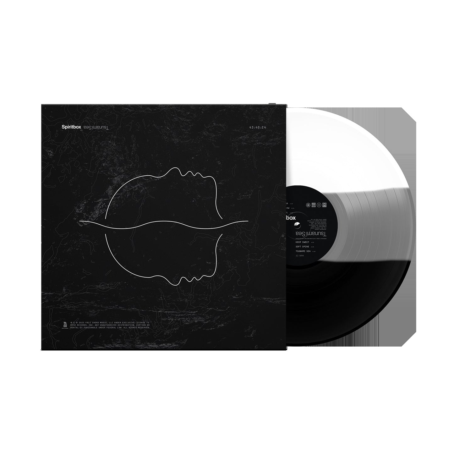 PRE-ORDER: Spiritbox "Tsunami Sea" LP (Indie Exclusive Black/White/Grey Vinyl)