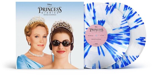 Various Artists "The Princess Diaries (Original Soundtrack)" 2xLP (Clear and Blue Splatter Vinyl)