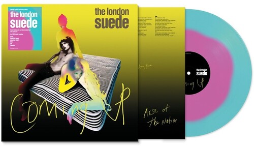 PRE-ORDER: The London Suede "Coming Up: 30th Anniversary" LP (Indie Exclusive Blue & Pink Blend Vinyl)