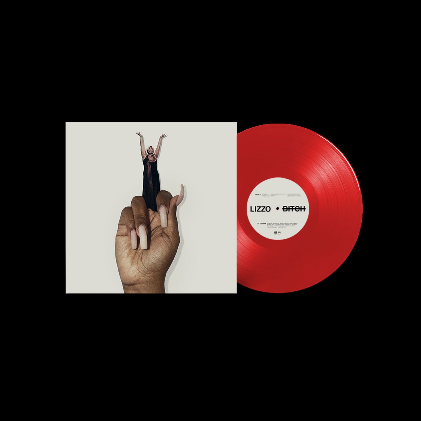 PRE-ORDER: Lizzo "BITCH" LP (Translucent Red Vinyl)