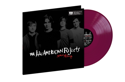 The All-American Rejects "Move Along" LP (Translucent Grape Vinyl)