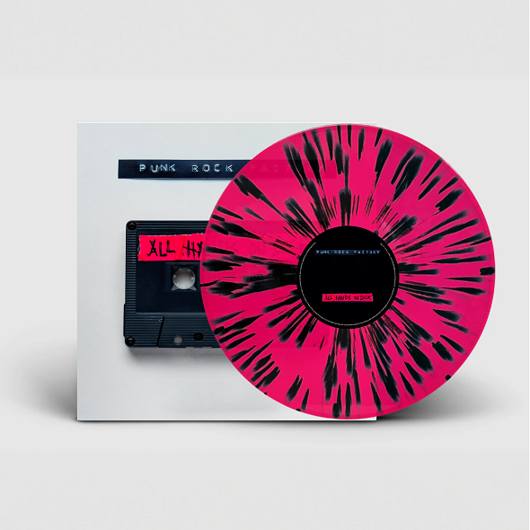 Punk Rock Factory "All Hands On Deck" LP (Pink/Black Splatter Vinyl)