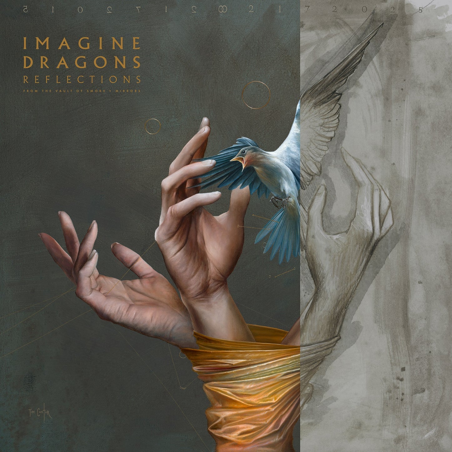 Imagine Dragons  Reflections (from the Vault of Smoke + Mirrors)" LP (Ocean Blue Vinyl)