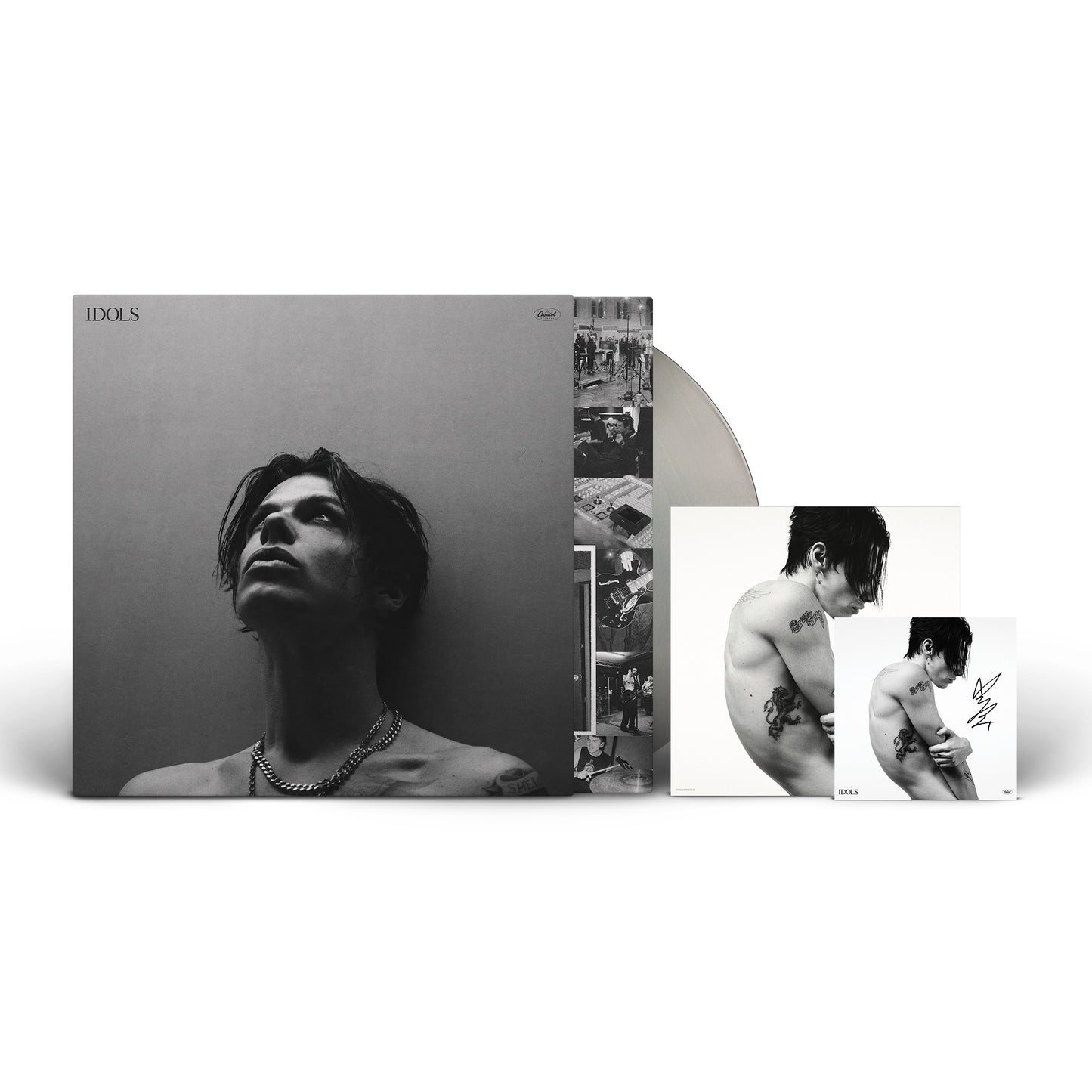 YUNGBLUD "Idols" LP (Indie Exclusive Supermoon Silver Vinyl, Signed Insert)