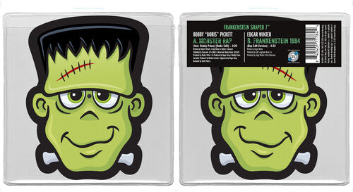 PRE-ORDER: Bobby "Boris" Pickett/Edgar Winter "Monster Rap b/w Frankenstein 1984" 7" (Die-Cut Picture Disc)