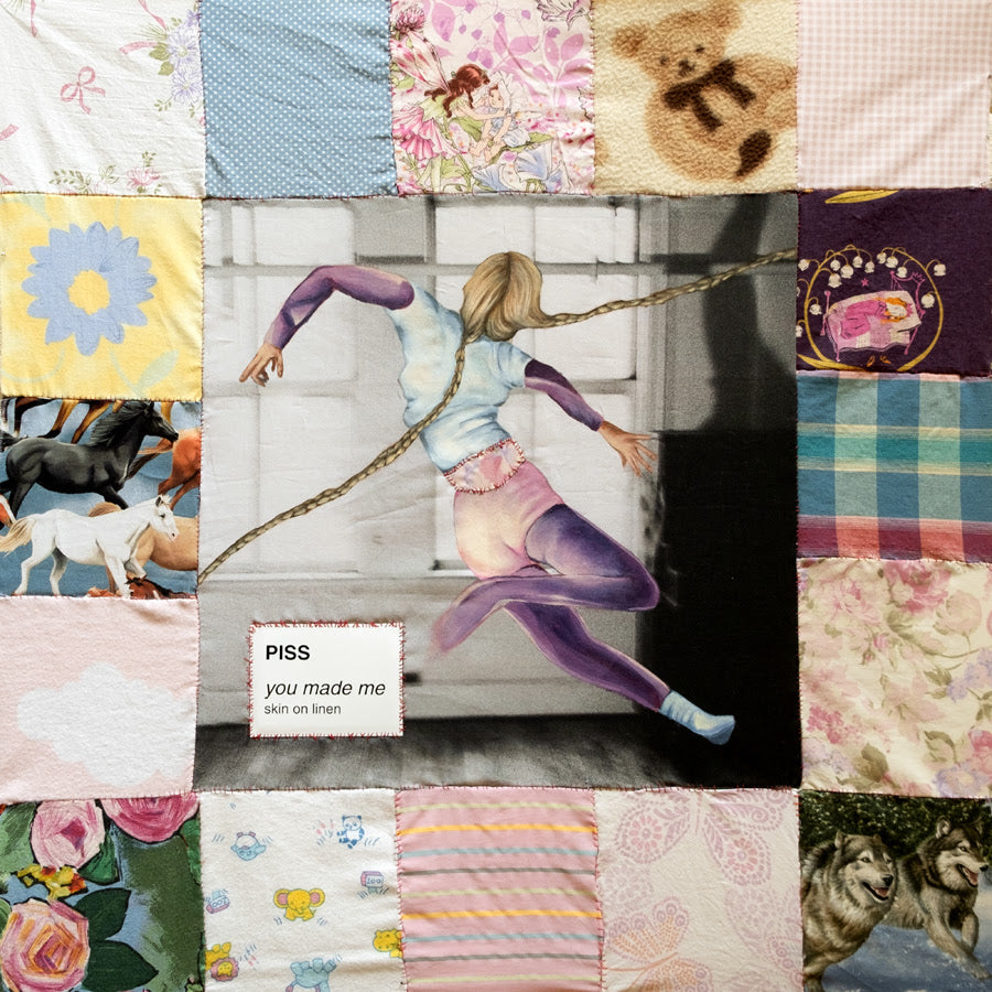PRE-ORDER: Piss "you made me / skin on linen" LP (Baby Pink Vinyl)