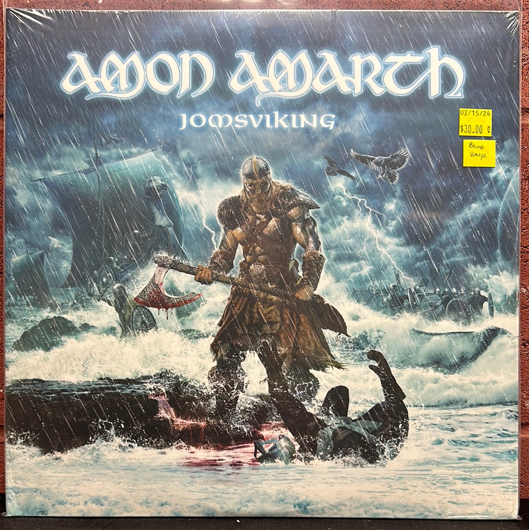 Used Vinyl:  Amon Amarth ”Jomsviking” 2xLP (Blue vinyl)