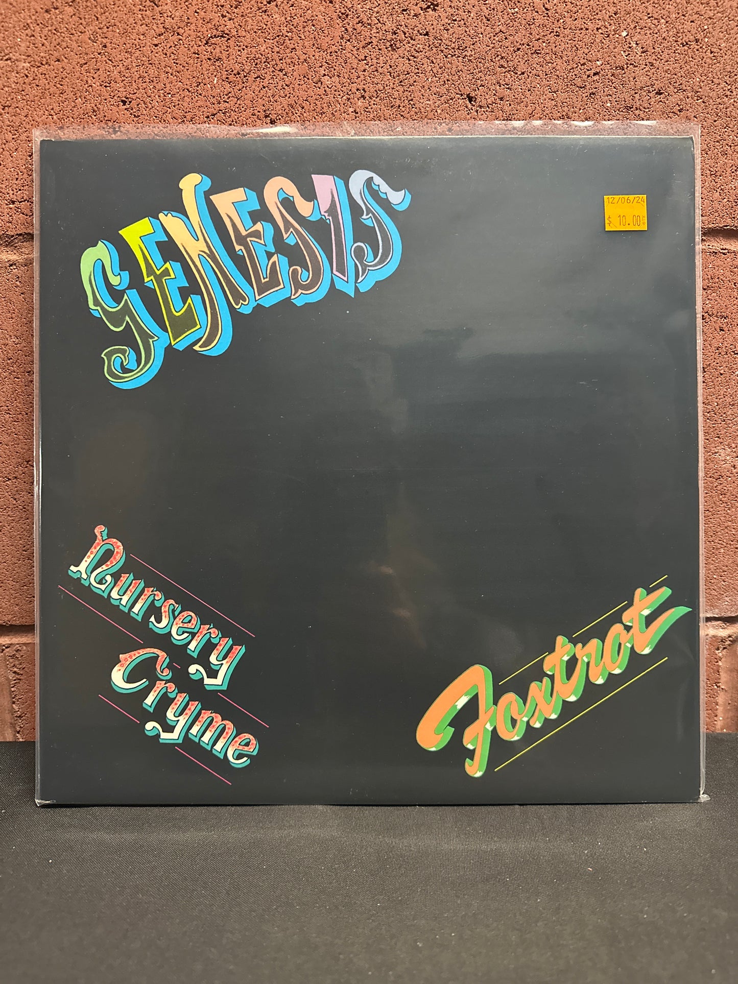 Used Vinyl:  Genesis ”Nursery Cryme / Foxtrot” 2xLP