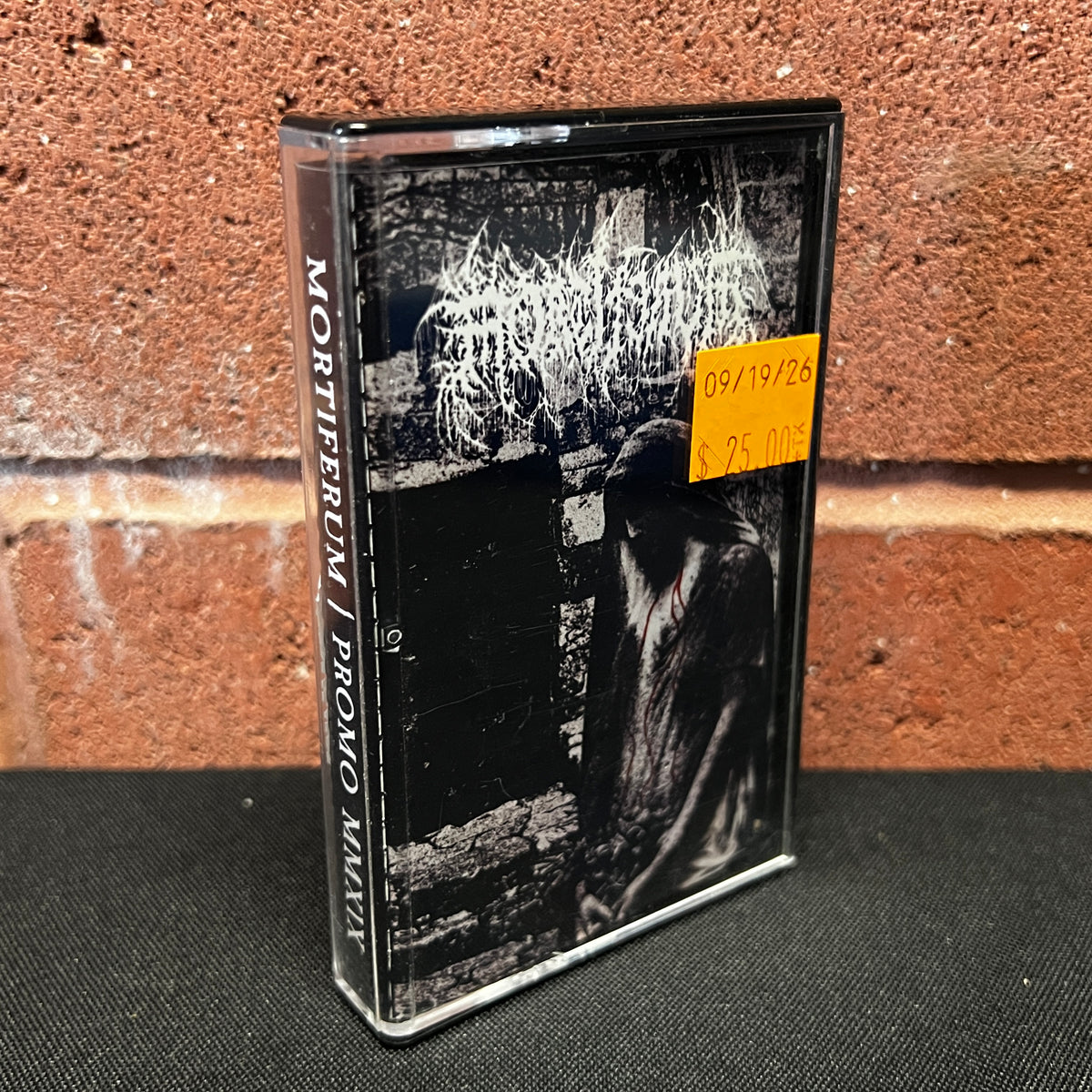 Used Cassette: Mortiferum ‎"Promo MMXIX" Tape (2019 Press)