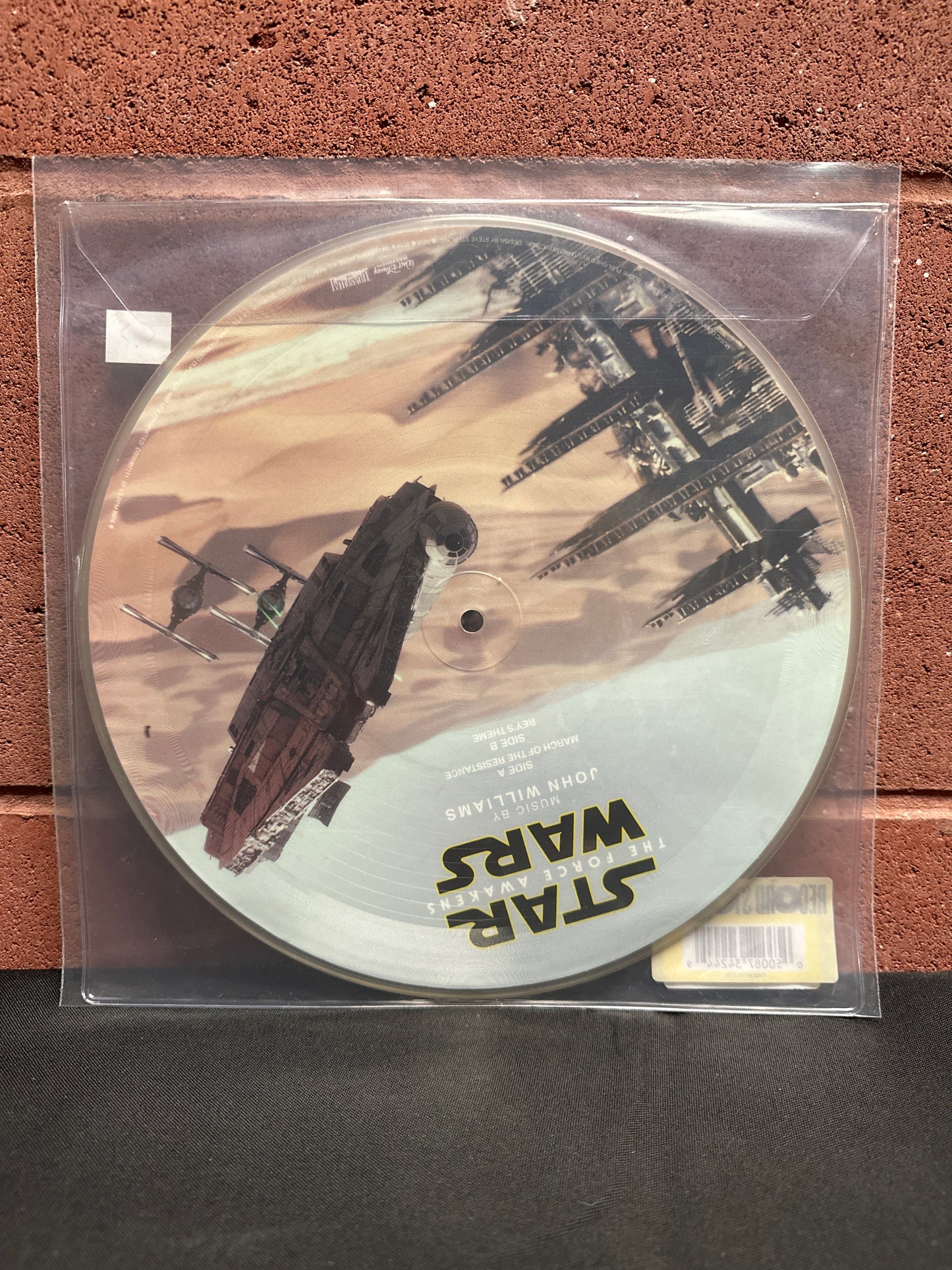 Used Vinyl:  John Williams ”Star Wars: The Force Awakens (March Of The Resistance / Rey's Theme)” 10" (Picture disc)