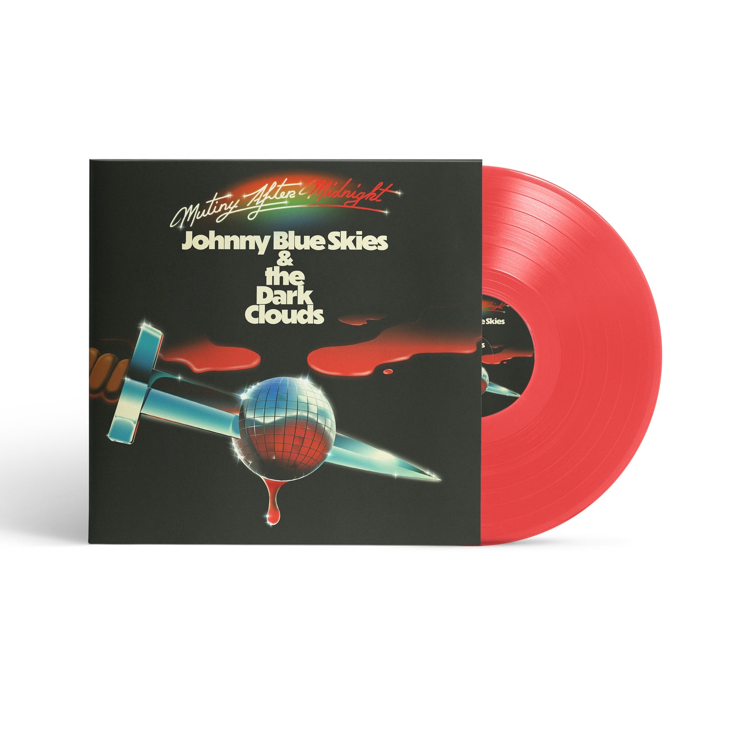 PRE-ORDER: Johnny Blue Skies & the Dark Clouds "Mutiny After Midnight" LP (Indie Exclusive Translucent Red Vinyl)