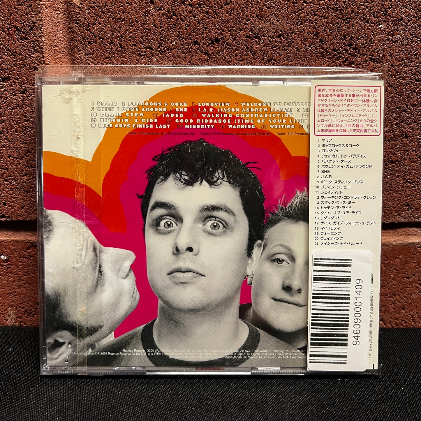 Used CD: Green Day "International Superhits!" CD (2002 Japanese Press w/ Sticker!)
