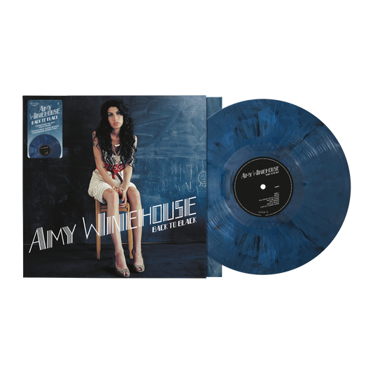 PRE-ORDER: Amy Winehouse "Back To Black (20th Anniversary)" LP (Indie Exclusive Chalkboard Marble Color Vinyl)