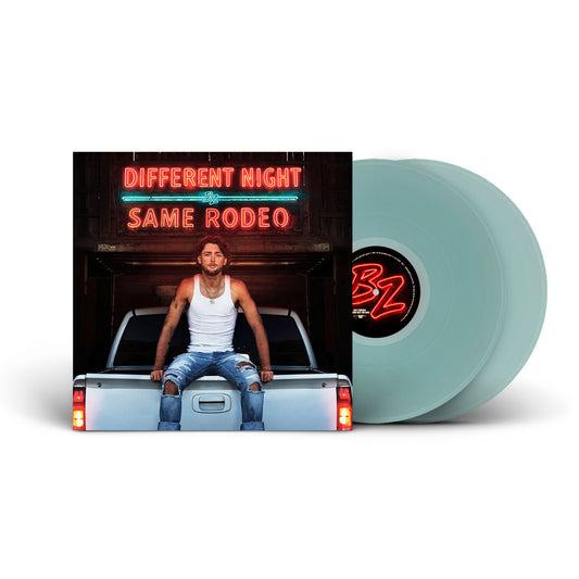 Bailey Zimmerman "Different Night Same Rodeo" 2xLP (Coke Bottle Clear Vinyl)