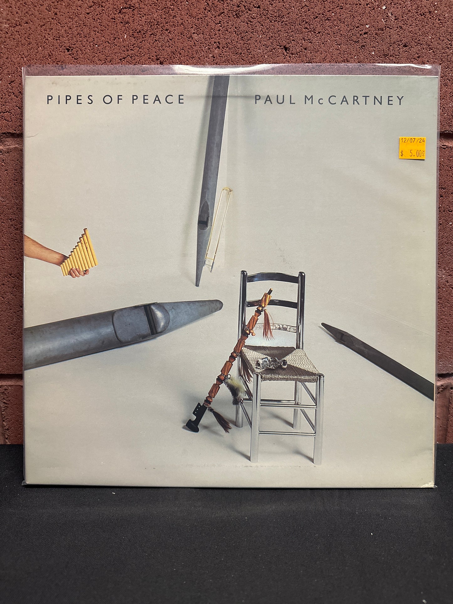 Used Vinyl:  Paul McCartney ”Pipes Of Peace” LP