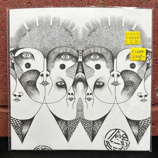 Used Vinyl:  Lasso ”Ordem Imaginada” 7" (Clear vinyl)