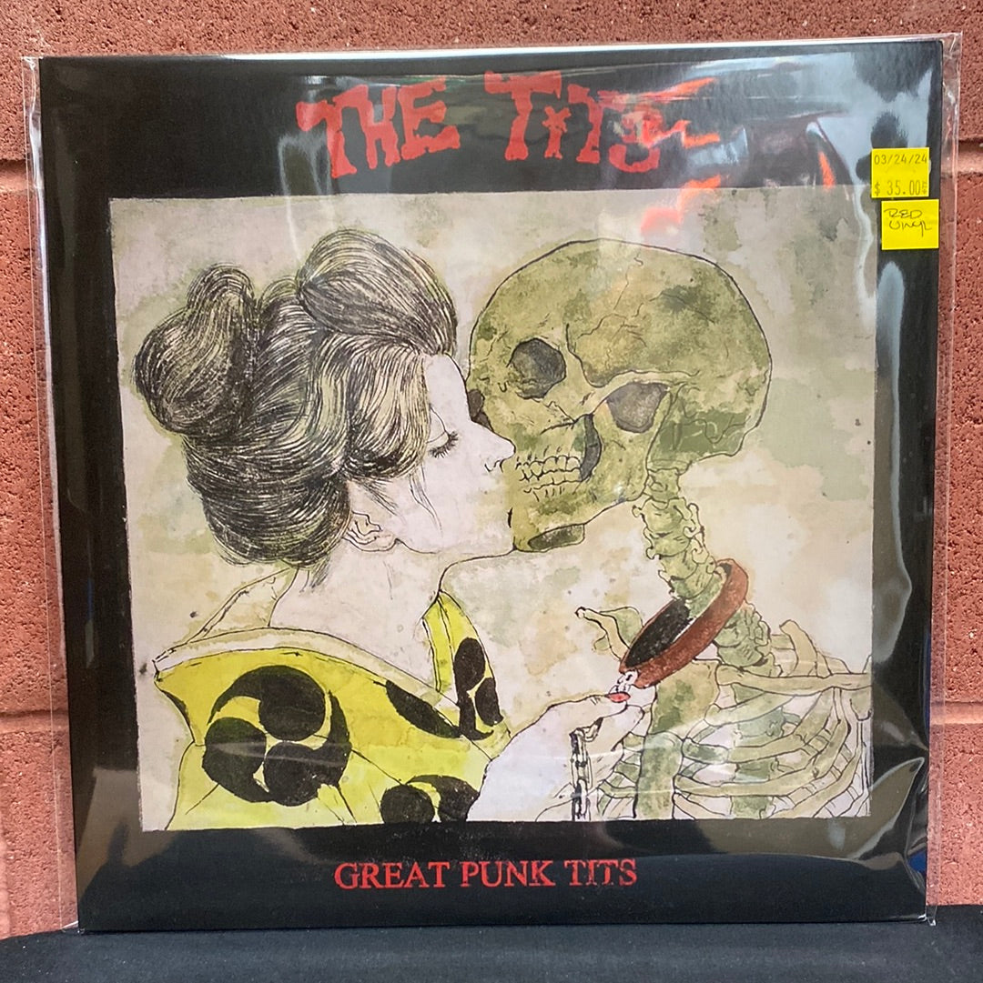 Used Vinyl: The Tits "Greatest Punk Tits" LP (Red Splatter Vinyl)