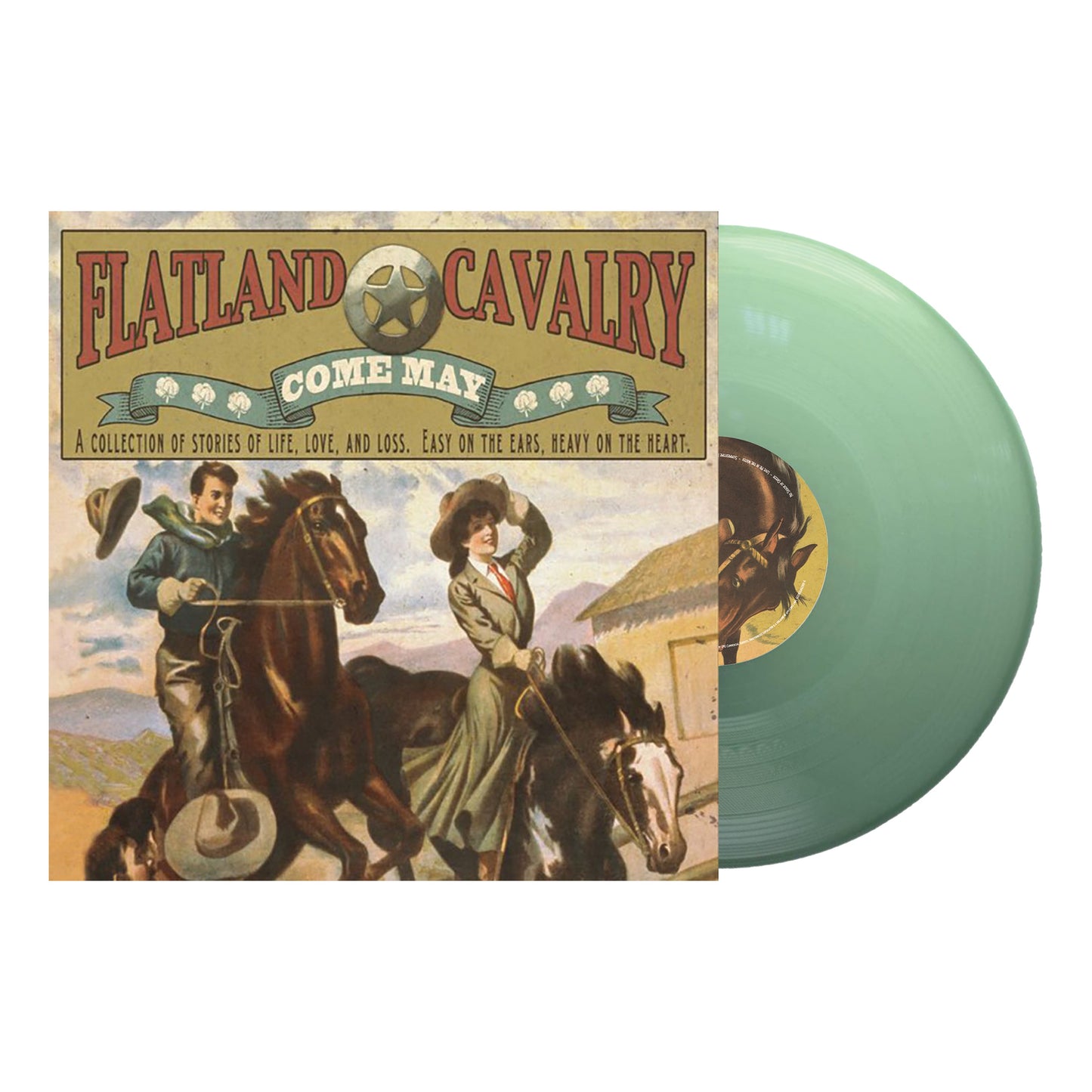 Flatland Cavalry "Come May" 12" EP (Green Vinyl)