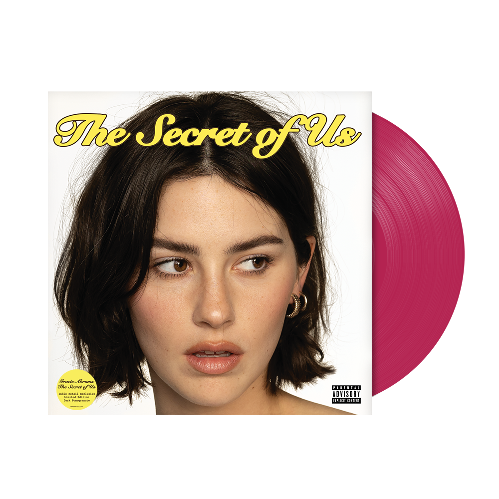 EMBARGO 9/7 PRE-ORDER: Gracie Abrams "The Secret of Us" LP (Indie Exclusive Dark Pomegranate Color Vinyl)