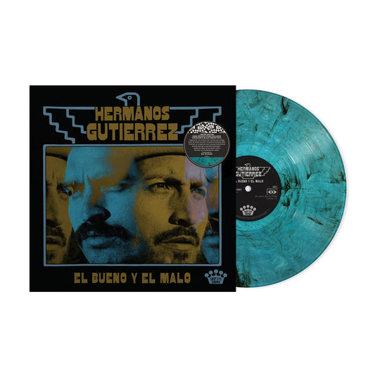 Hermanos Gutierrez "El Bueno y El Malo" LP Indie Exclusive Turquoise/Black Smoke Vinyl)