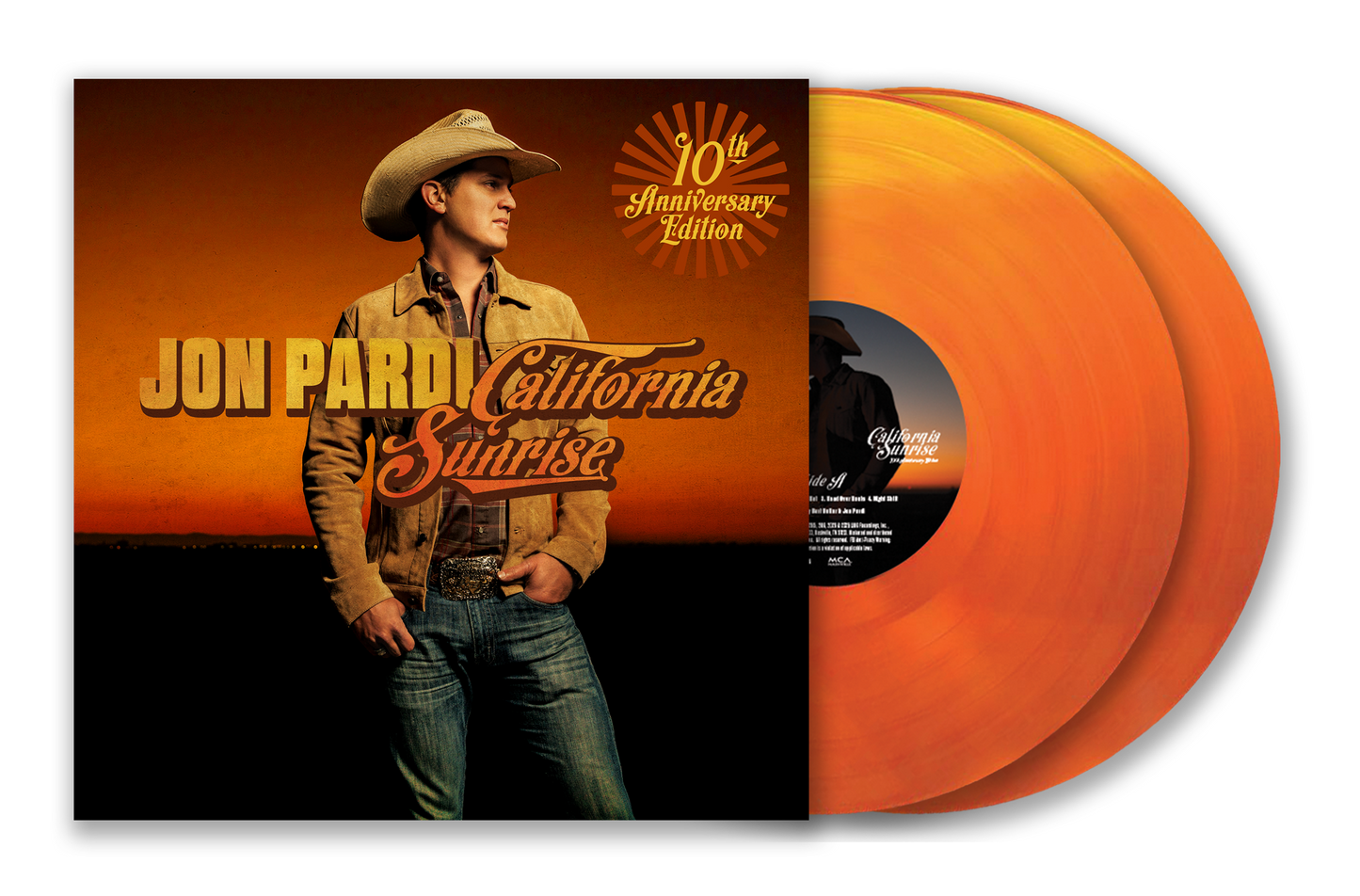 PRE-ORDER: Jon Pardi "California Sunrise (10th Anniversary Edition)" 2xLP