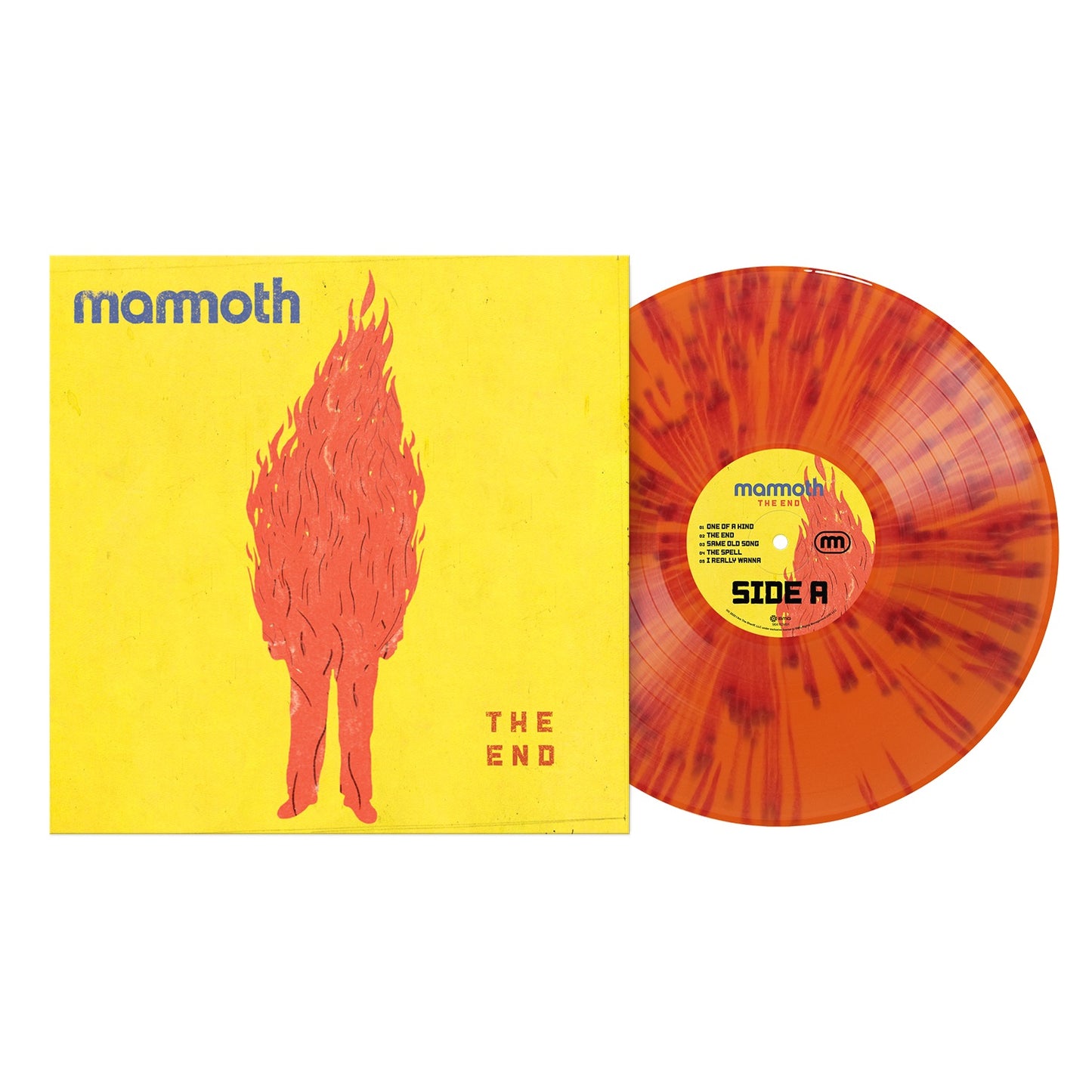 Mammoth "The End" LP (Indie Exclusive Orange/Red Splatter Vinyl)