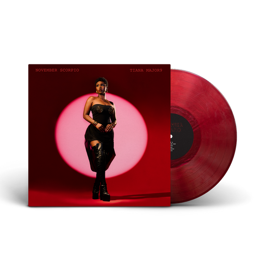 PRE-ORDER: Tiana Major9 "November Scorpio" LP (Translucent Red Vinyl)