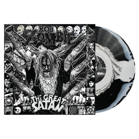 PRE-ORDER: Rob Zombie "The Great Satan" LP (Indie Exclusive Black/White Swirl Vinyl)