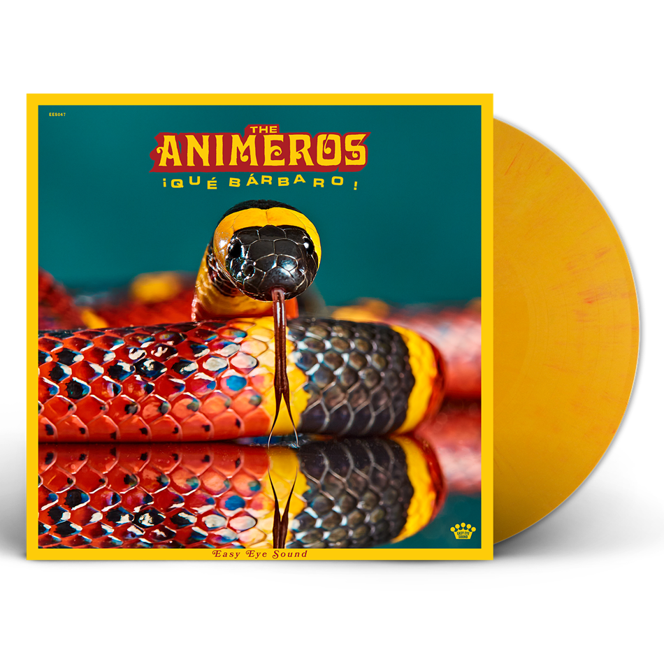 EMBARGO 6/23 PRE-ORDER: The Animeros "Que Barbaro" LP (Eco-Mix Orange Vinyl)
