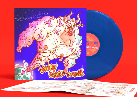 PRE-ORDER: The Bug Club "Every Single Muscle" LP (Opaque Blue Vinyl)