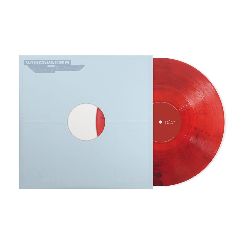 PRE-ORDER: Windwaker "smile, you're on camera" LP (Red Smoke Vinyl)