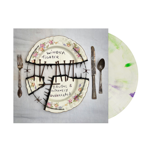 PRE-ORDER: Winona Fighter "Brutal & Extremely Underrated" LP (Bug Punch Color Vinyl)