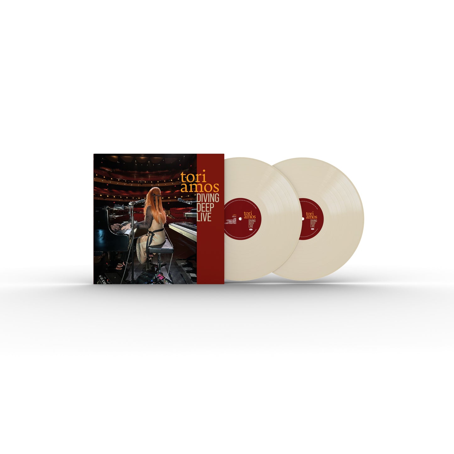 PRE-ORDER: Tori Amos "Diving Deep: Live" 2xLP (Indie Exclusive Bone Color Vinyl)