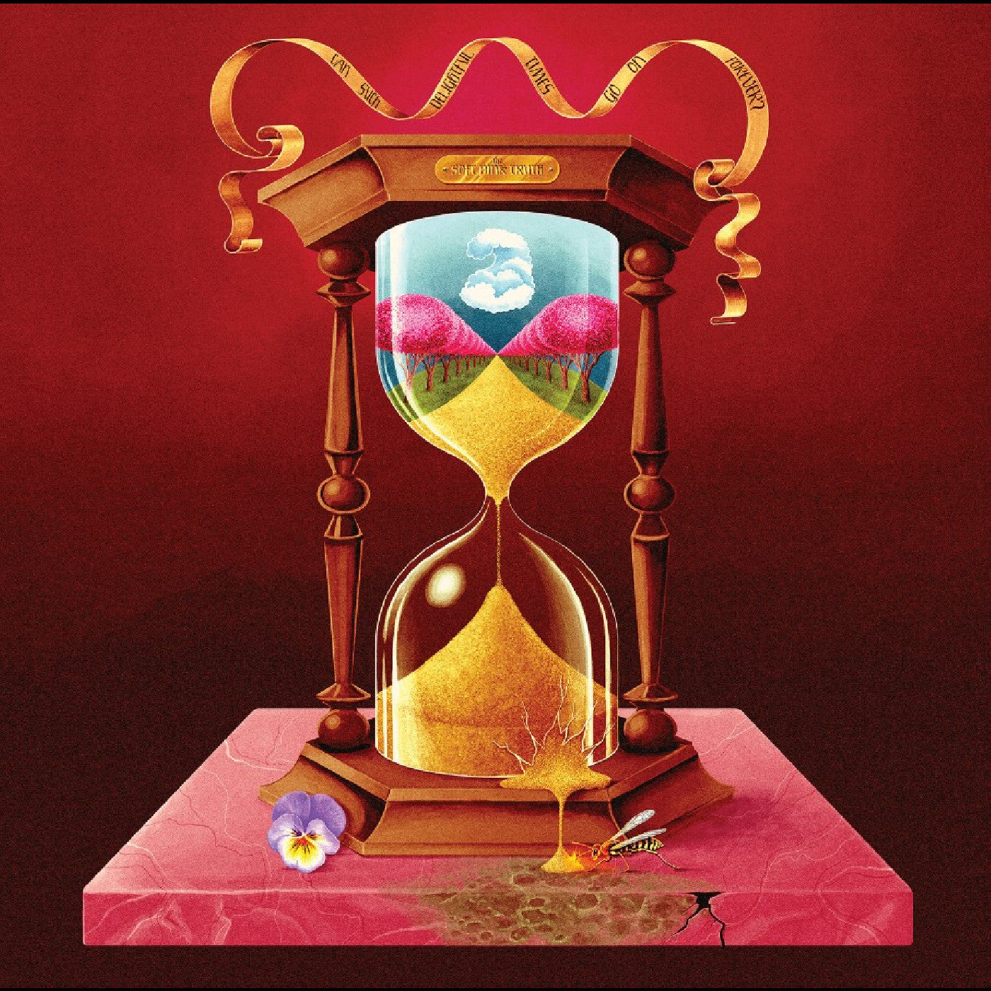 PRE-ORDER: The Soft Pink Truth "Can Such Delightful Times Go On Forever?" LP (Indie Exclusive No 2 Pencil Yellow Vinyl)