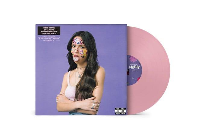 Olivia Rodrigo "Sour" LP (Indie Exclusive Baby Pink Vinyl)