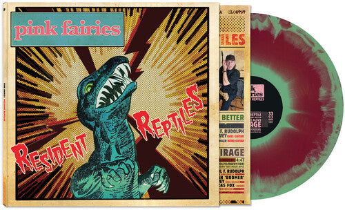 PRE-ORDER: The Pink Fairies "Resident Reptiles" LP (Color Vinyl)