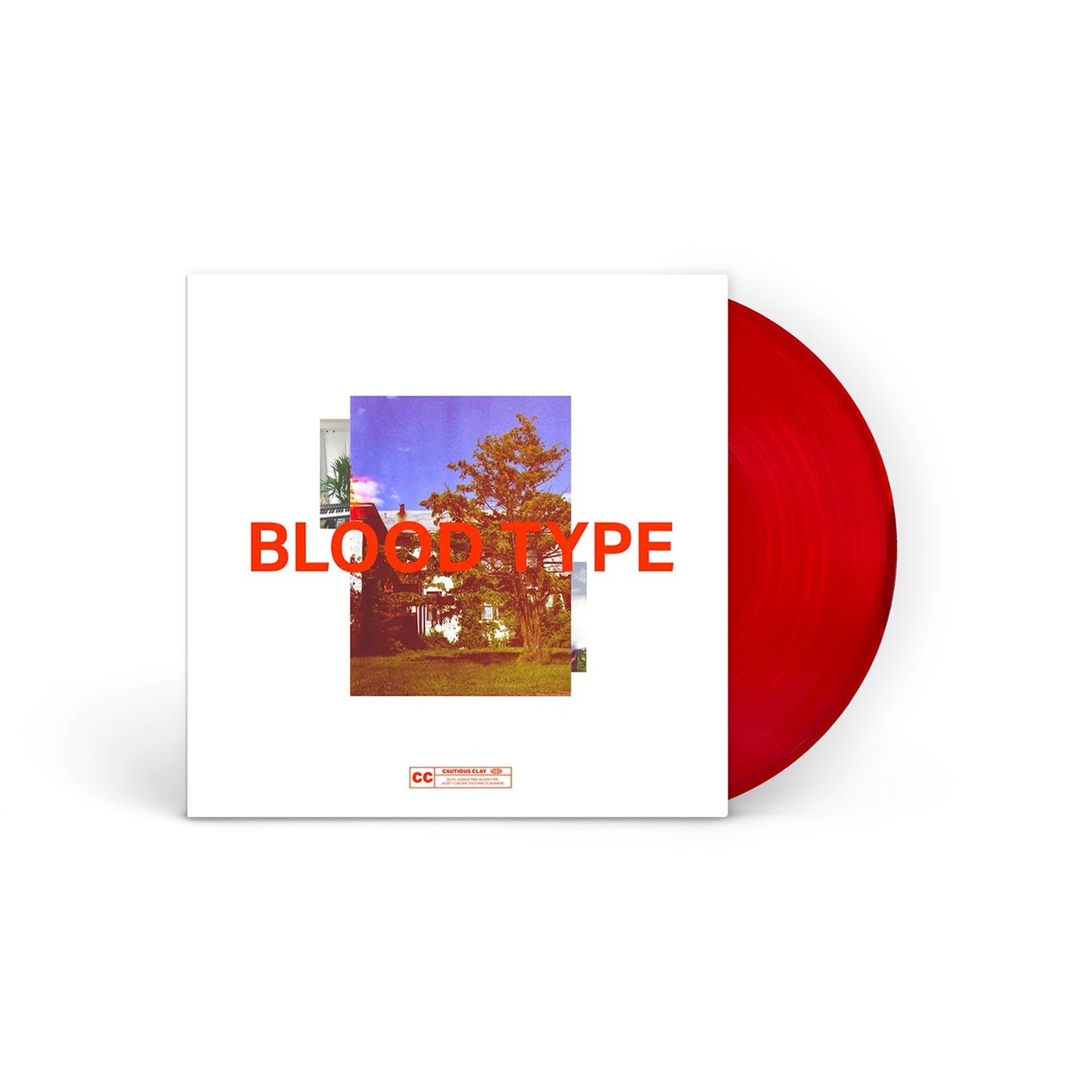 PRE-ORDER: Cautious Clay "Blood Type" 12" EP (Indie Exclusive Transparent Blood Red Vinyl)