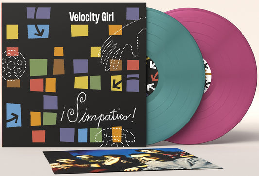 PRE-ORDER: Velocity Girls "¡Simpatico!" 2xLP (Loser Edition Jade Blue & Violet Vinyl)