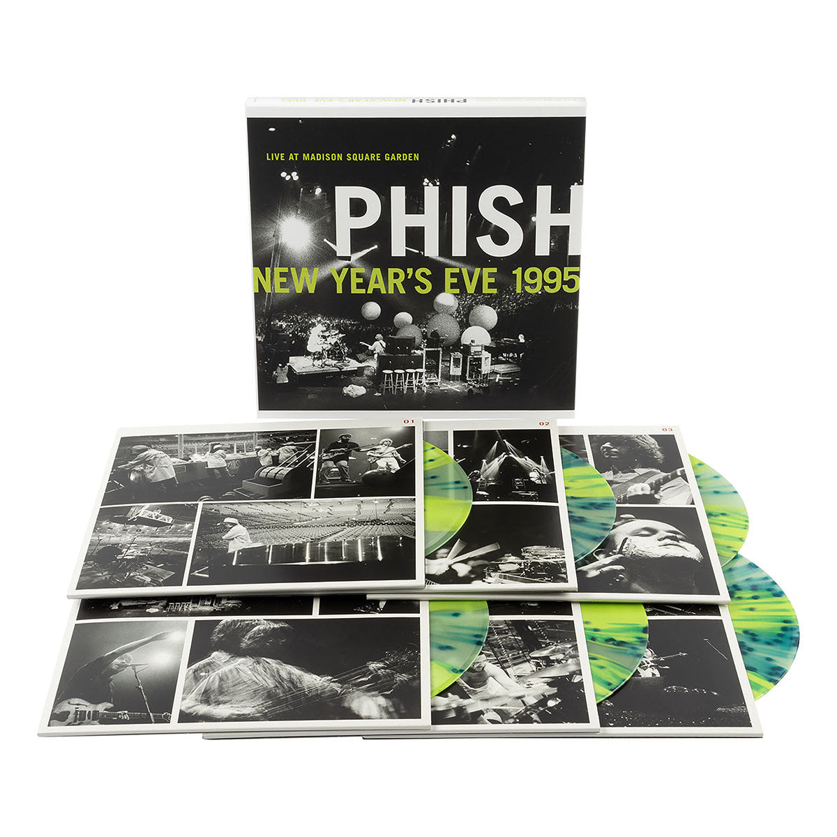 PRE-ORDER: Phish "New Year's Eve 1995, Live at MSG" 6xLP Box Set (TID Exclusive Countdown Confetti Color Vinyl)