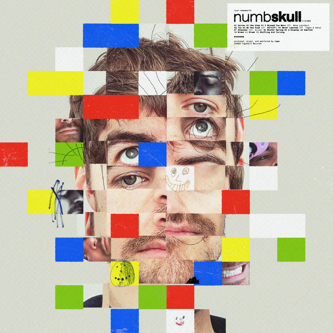 PRE-ORDER: Ryan Hemsworth "Numbskull" LP (Yellow Vinyl)