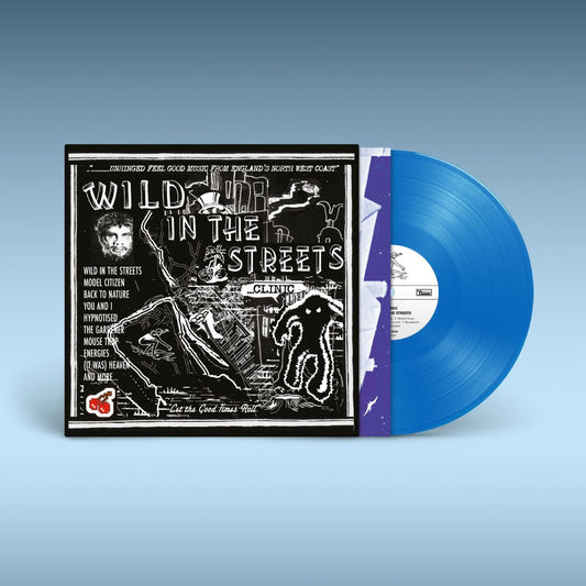 PRE-ORDER: Clinic "Wild In The Streets" LP (Blue Vinyl)