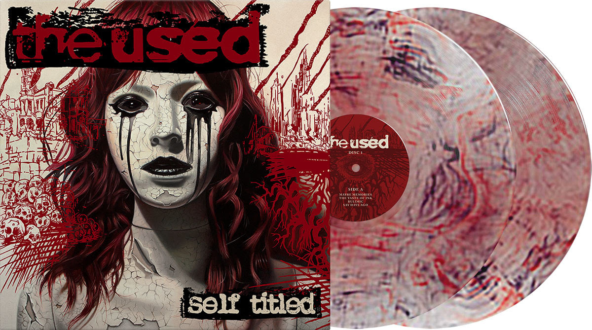 The Used "S/T" 2xLP (Indie Exclusive Black Widow Color Vinyl)