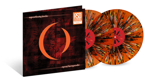PRE-ORDER: A Perfect Circle "Mer De Noms" 2xLP (Indie Exclusive Orange w/ Black White & Yellow Splatter Vinyl)
