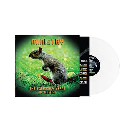 Ministry "The Squirrely Years Revisited" LP (Indie Exclusive White Vinyl)
